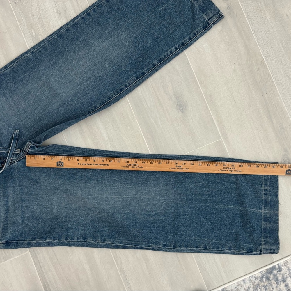 Levi's Blue Wide Leg Flare Jeans - Picture 8 of 8